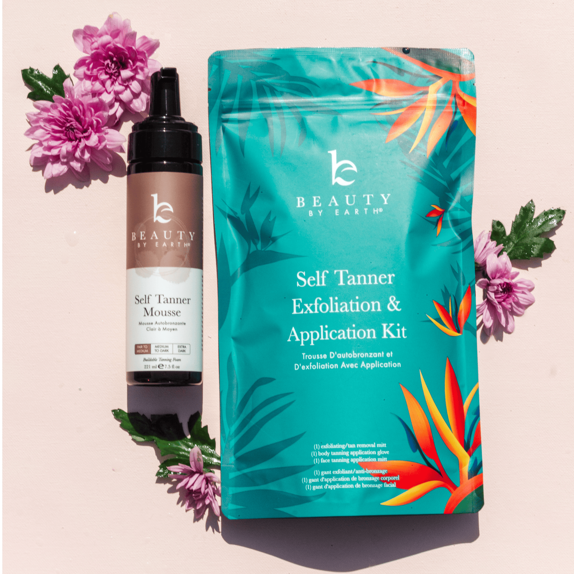 Self Tanner Mousse Kit