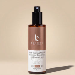 Beauty by Earth self-tanning water bronzing face mist bottle