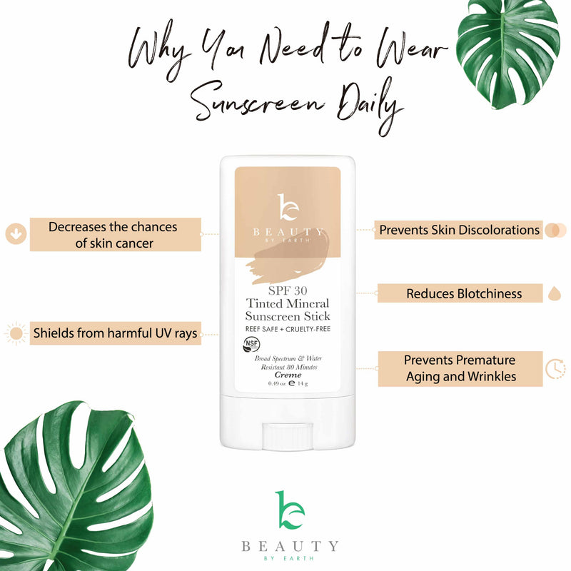 Creme Tinted Sunscreen Stick Infographic