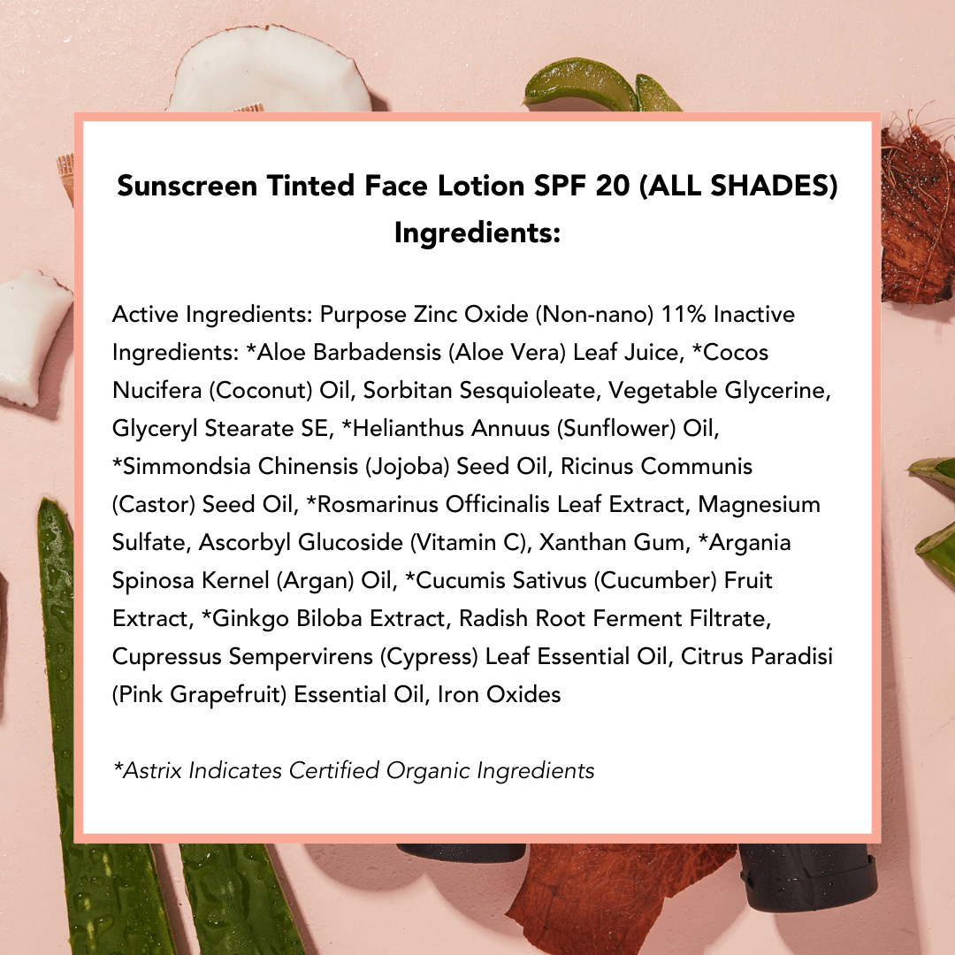 Tinted Facial Sunscreen Light Beige