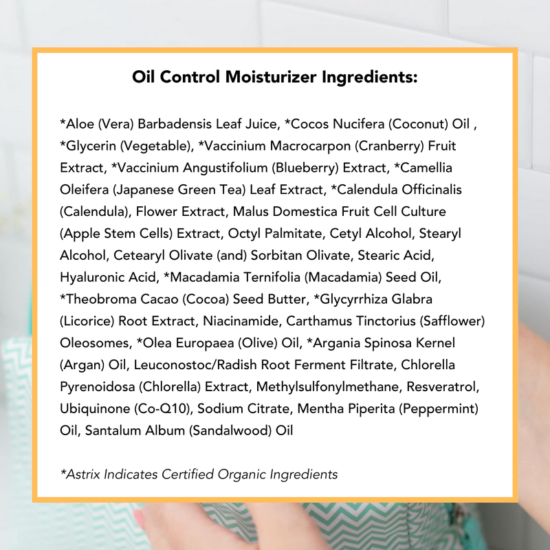 Oil Control Moisturizer Beauty by Earth