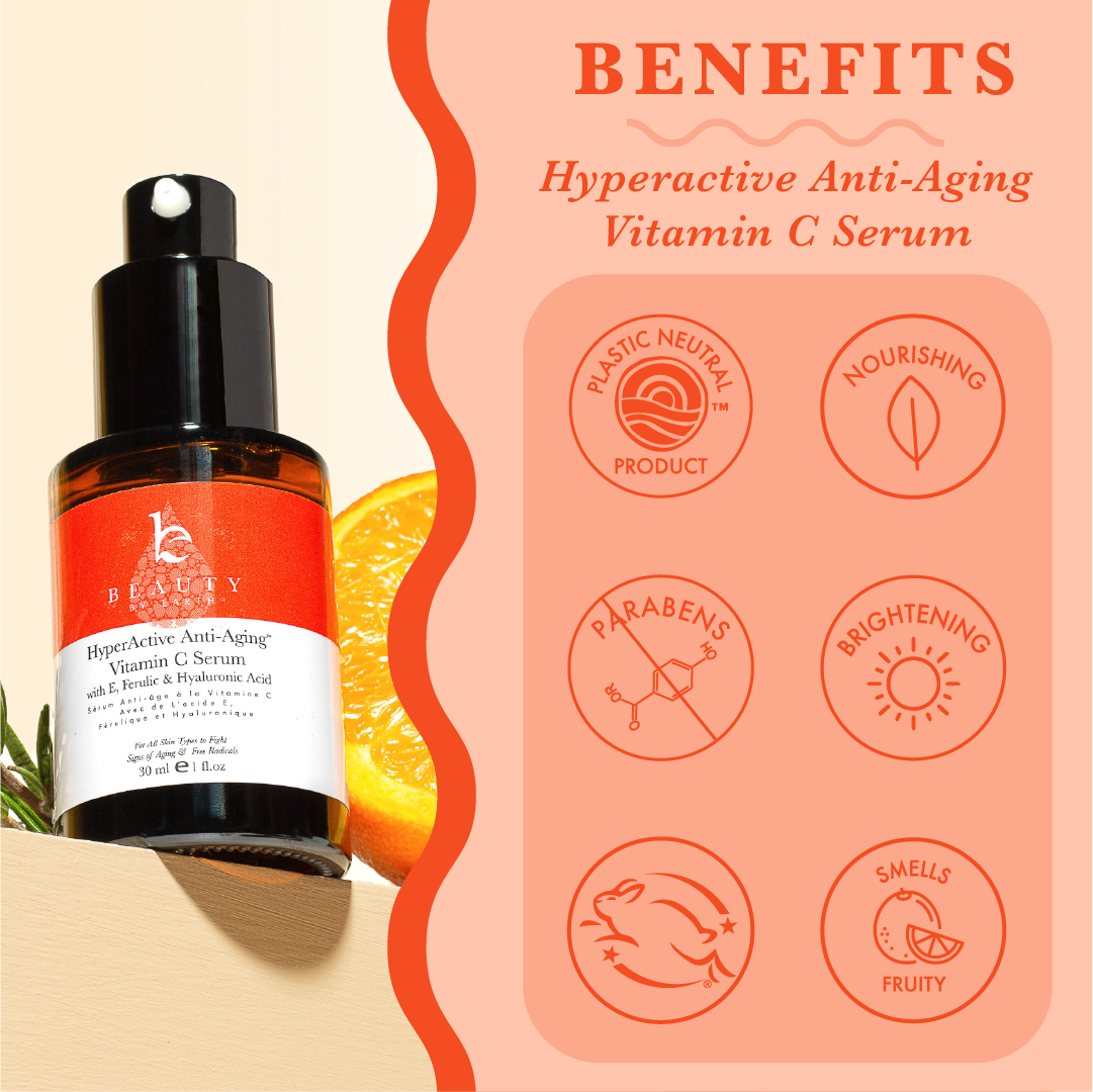 HyperActive Anti-Aging® Vitamin C Toner - {{variant_title}} - Beauty by Earth