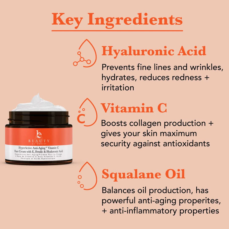 Hyperactive Anti-Aging® Vitamin C Cream - {{variant_title}} - Beauty by Earth