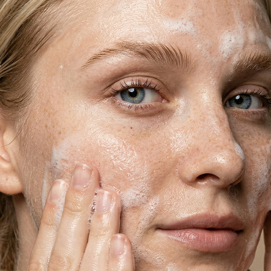 Silky foaming facewash perfect for acne, oily, or blackhead-prone skin.