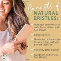 Paddle Boar Bristle Hair Brush