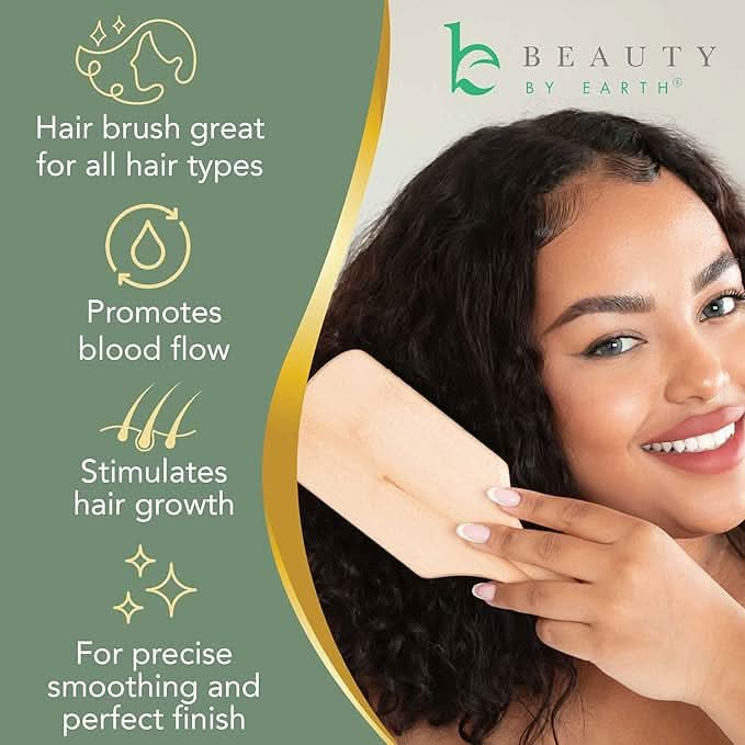 Paddle Boar Bristle Hair Brush