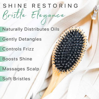 Boar Bristle Hair Brush