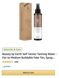 Self Tanner Body Mist - Fair to Medium - Amazon Black Friday Deal!