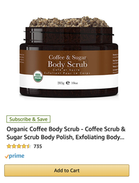 Coffee Body Scrub - Amazon Black Friday Deal