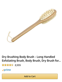 Long Handle Dry Brush - Amazon Black Friday Deal