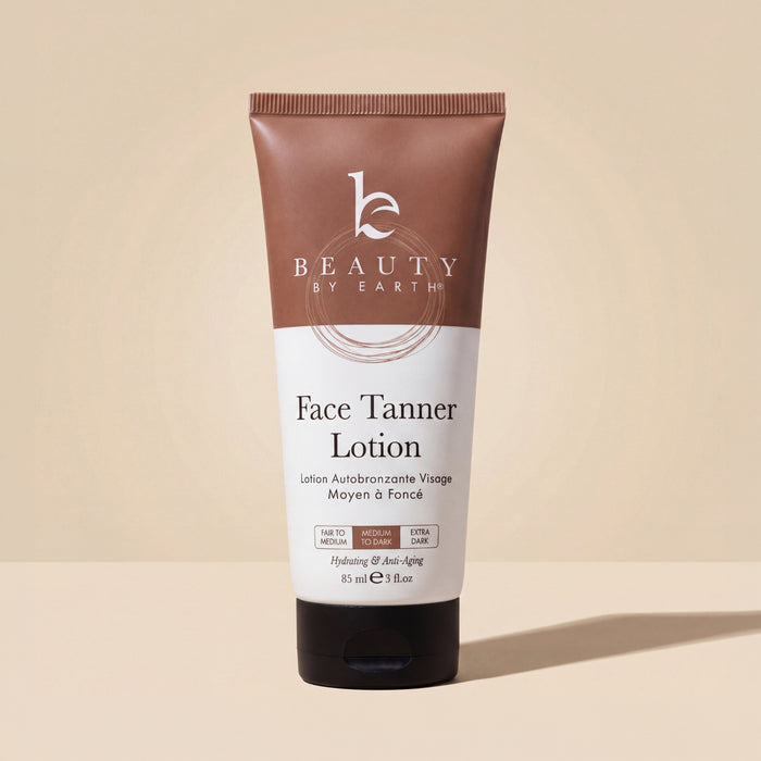 Face Self Tanner Lotion - Vegan Ingredients for Sensitive Skin