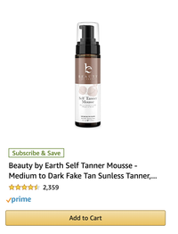 Self Tanner Mousse - Amazon Black Friday Deal!