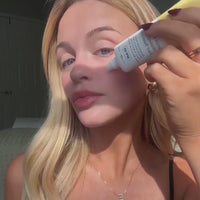 Barrier Protecting SPF 50 Face Lotion - Application and Before/after