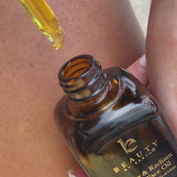 Organic Glow Facial Oil – Argan, Jojoba & Moringa Blend