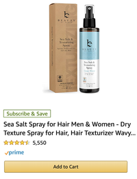 Sea Salt & Texturizing Spray - Amazon Black Friday Deal