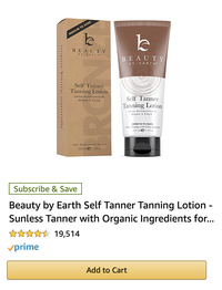 Self Tanner Body Lotion - Amazon Black Friday Deal!
