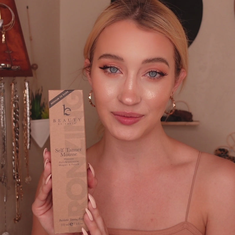 Self Tanner Mousse Basics Bundle Beauty by Earth