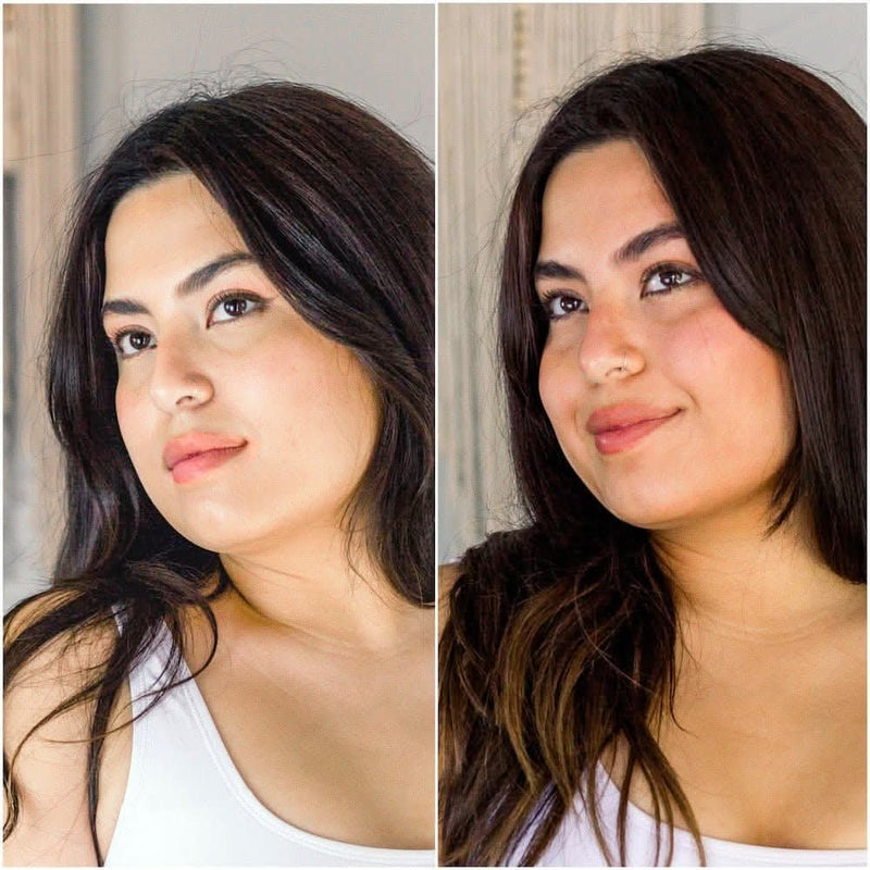 Face Self Tanner (Medium to Dark) - Beauty by Earth - Before and After