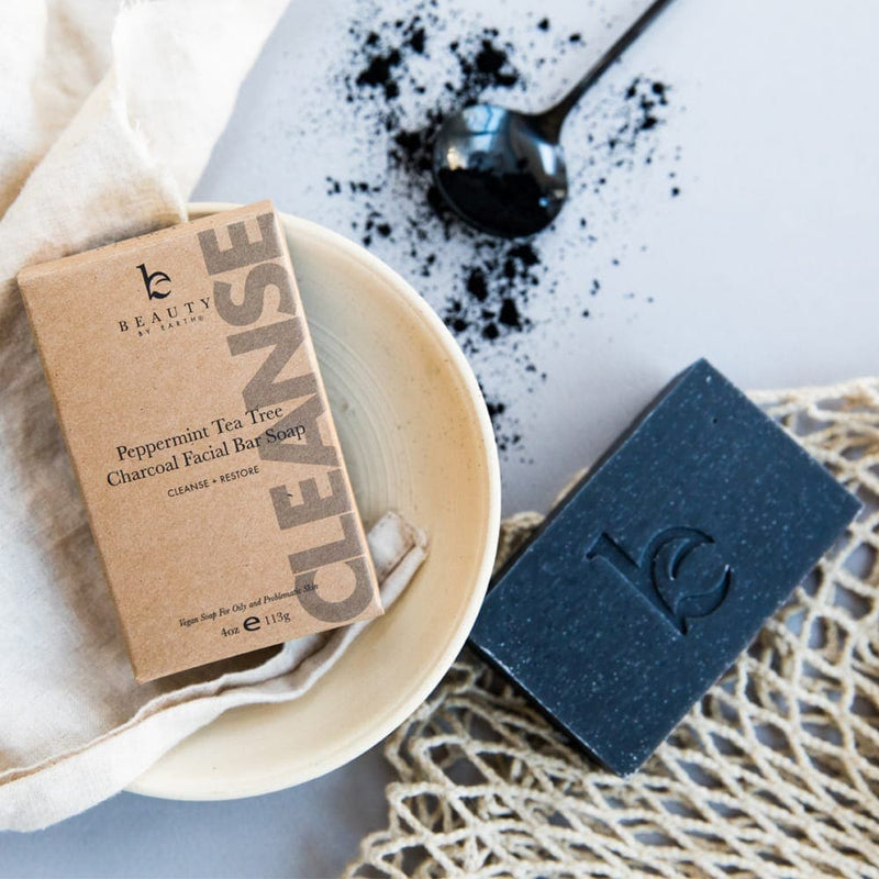 Charcoal Face Bar Beauty by Earth