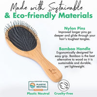 Detangling Hair Brush - {{variant_title}} - Beauty by Earth