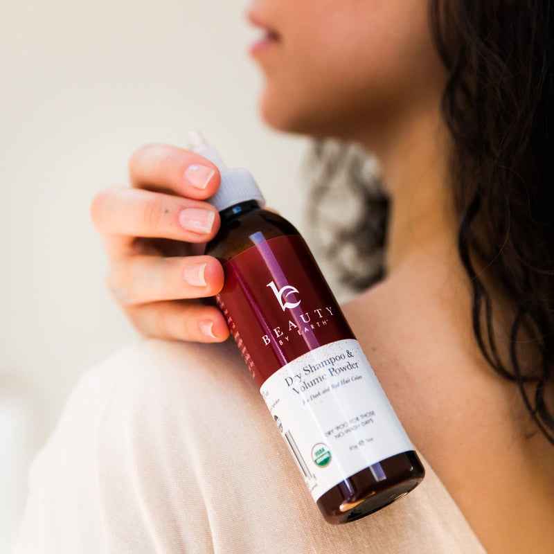 Best Organic Vegan Natural Dry Shampoo for Dark Hair