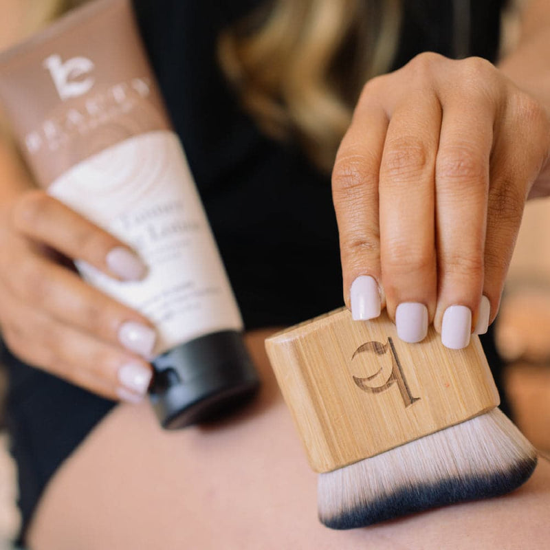 Self Tanner Lotion and Kabuki Body Blending Brush Bundle - {{variant_title}} - Beauty by Earth