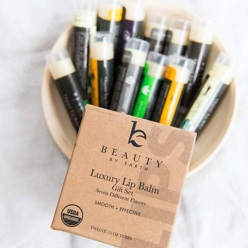 Organic Lip Balm Gift Set - {{variant_title}} - Beauty by Earth