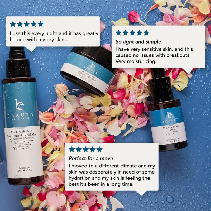 Hyaluronic Acid Trio Bundle - {{variant_title}} - Beauty by Earth