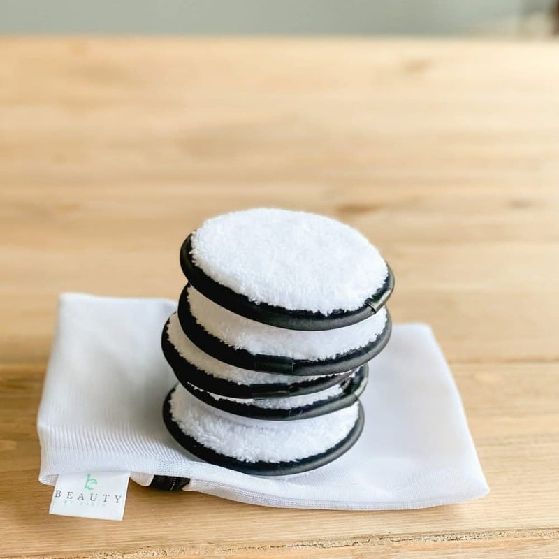 Reusable Microfiber Makeup Remover Pads (5-Pack) - {{variant_title}} - Beauty by Earth
