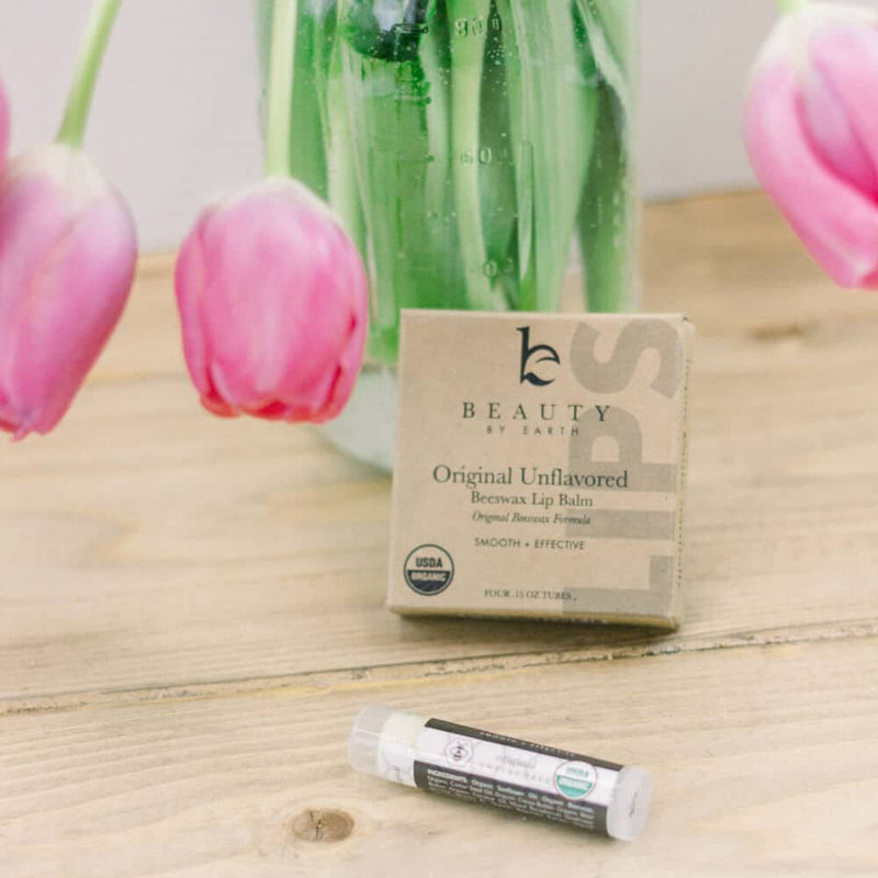 Organic Unflavored Natural Lip Balm